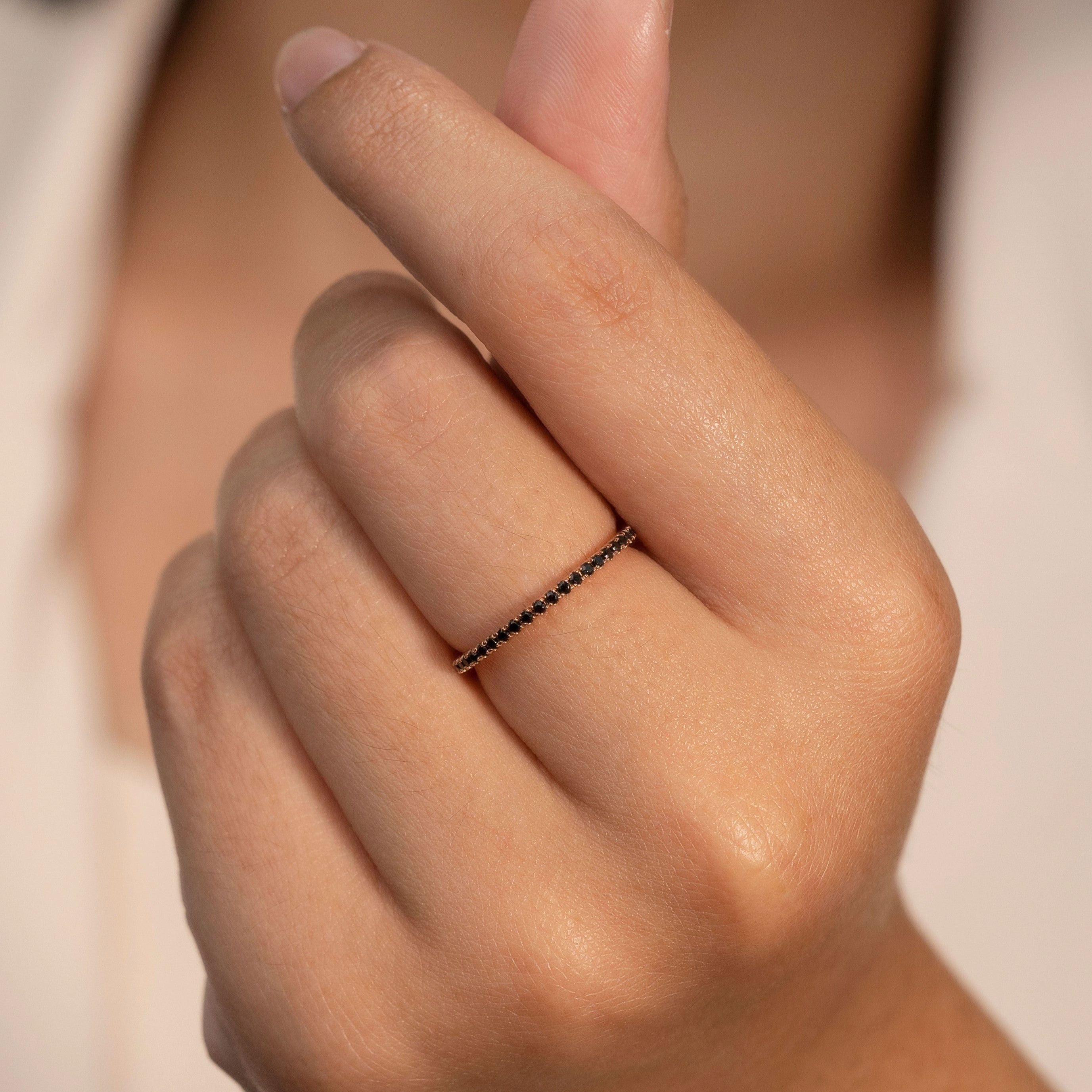 Urban Favorite Bold Present 0.25 Carat Round cut Semi Eternity Wedding Ring Band