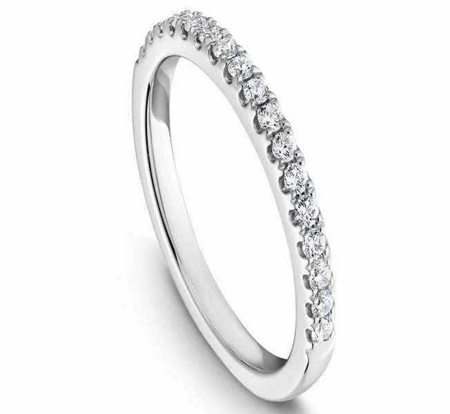 Effortless Fit 1 Ct Round Cut Diamond Halo Bridal Set