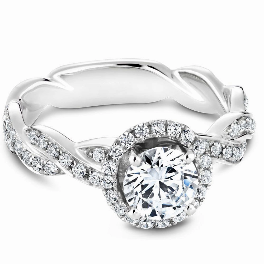 1 Ct Round Cut Diamond Infinity Bridal Set Cherished Gift