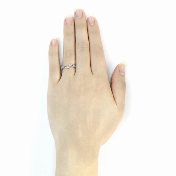 Art Deco Milgrain 0.25 Ct Round Cut Vine Wedding Band Beautiful Article