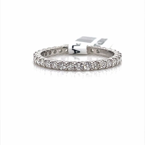 Bremer Jewelry Anniversary/Eternity Diamond Wedding Ring in Platinum (0.66ctw) Classic Glimmer