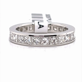 Bold Sparkle Bremer Jewelry Anniversary/Eternity Diamond Wedding Ring in Platinum (3.00ctw)