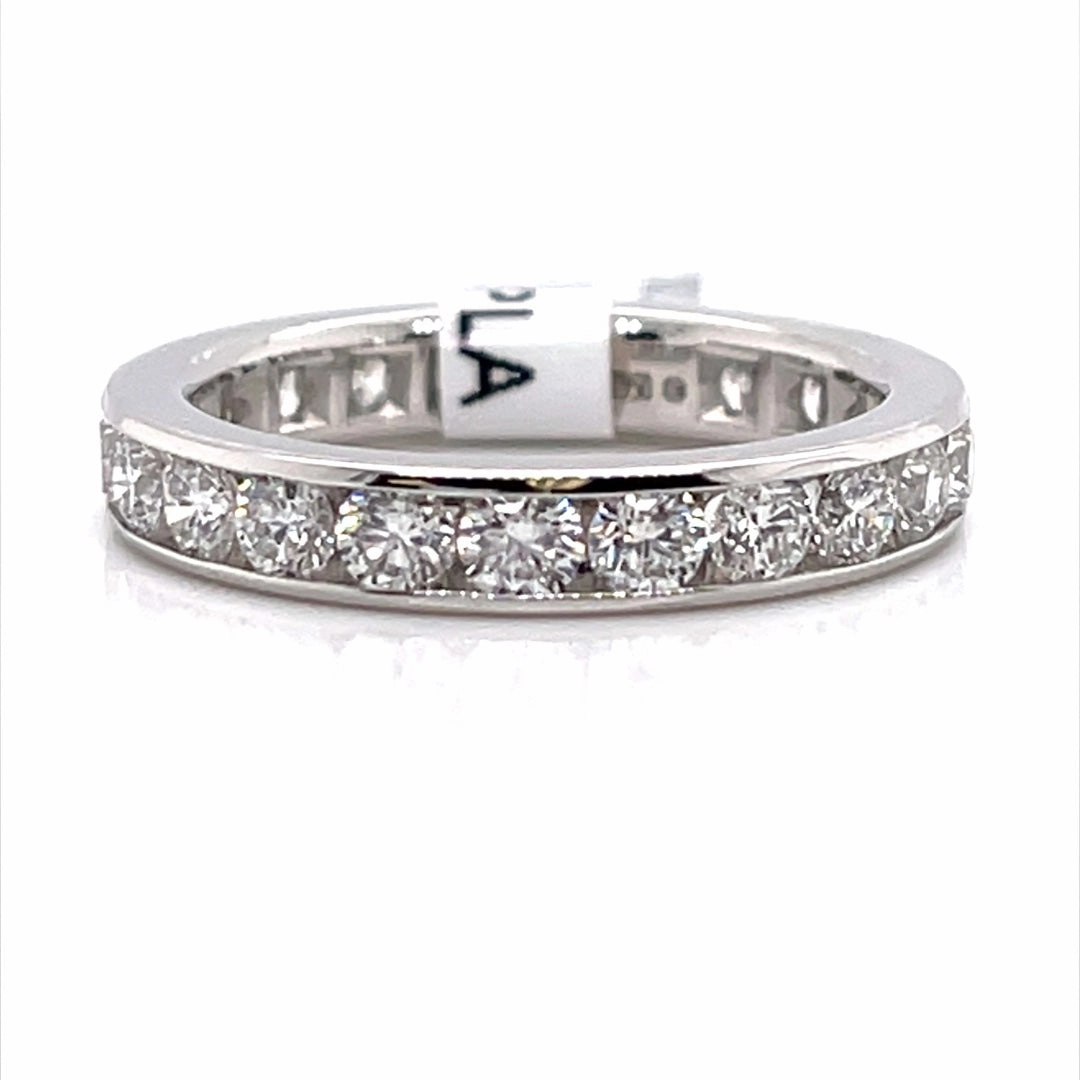 Evening Look Bremer Jewelry Anniversary/Eternity Diamond Wedding Ring in Platinum (2.09ctw)