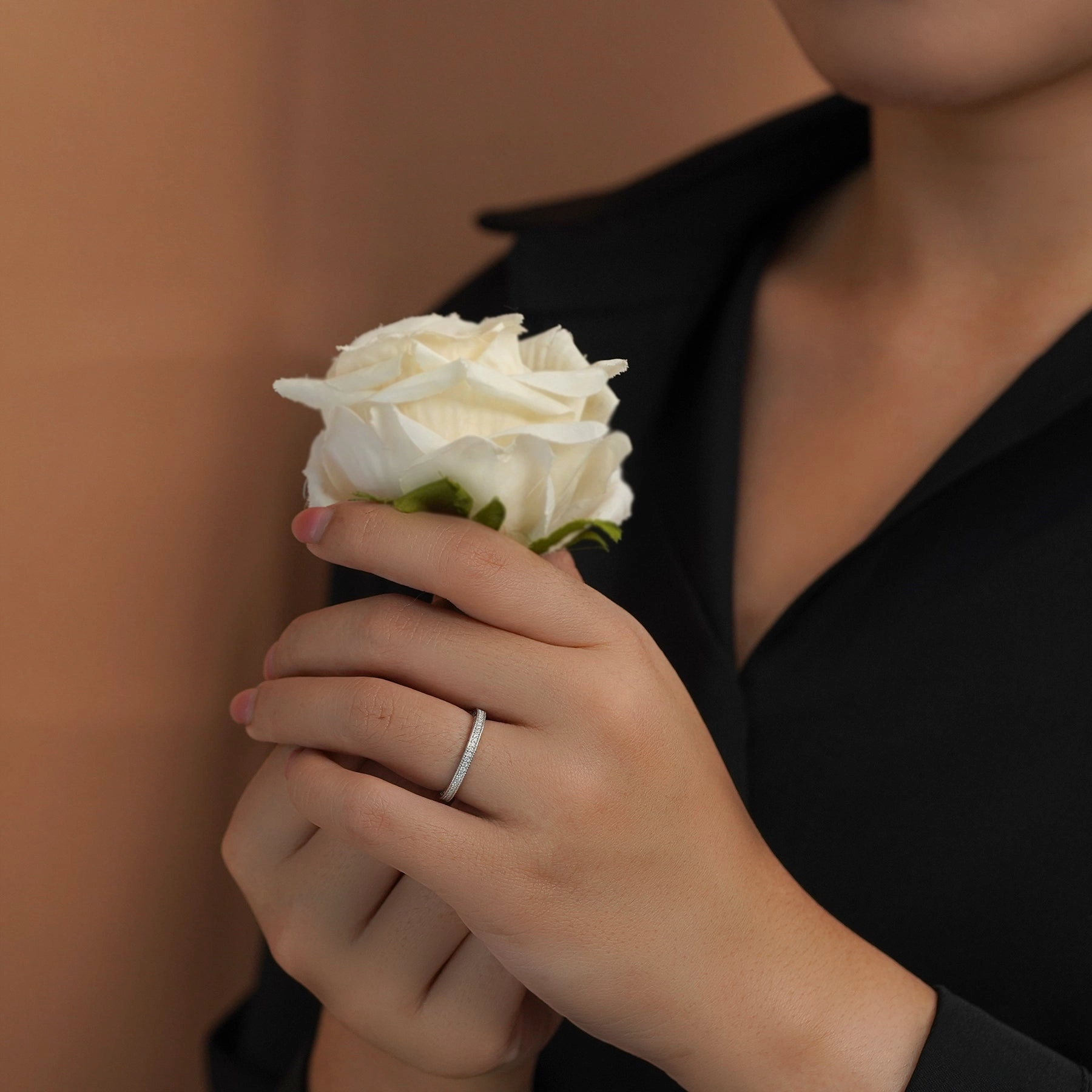 0.25 Carat Milgrain Band - Vintage Band - Wedding Ring High-End Statement