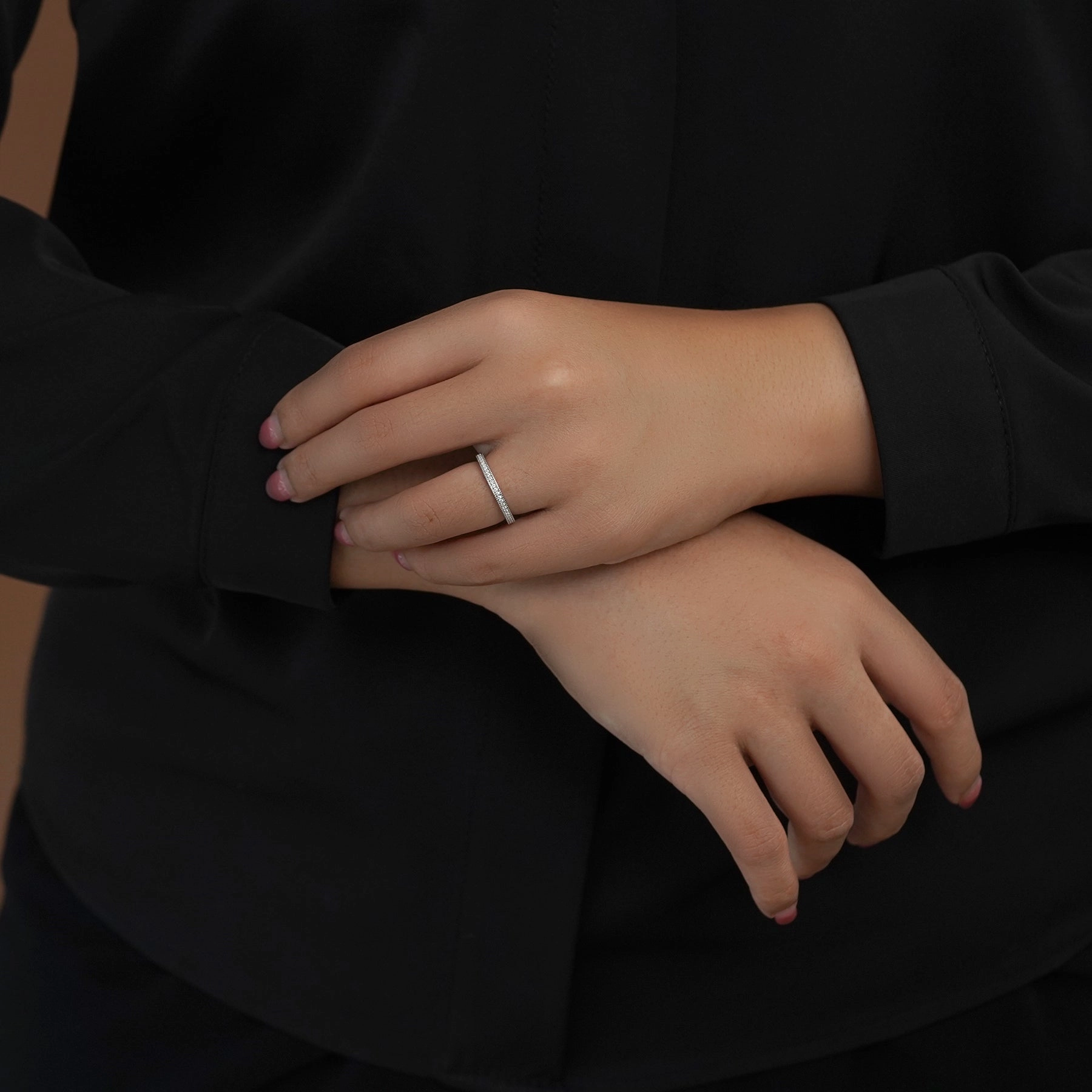 Versatile Accessory Quality Object 0.25 Carat Milgrain Band - Vintage Band - Wedding Ring