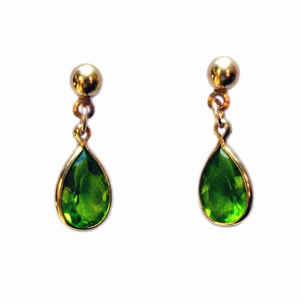 August 14K Gold-filled Earrings with Cubic Zirconia Fashionable Ornament Beautiful Accessory