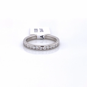 Bremer Jewelry Channel Set Diamond Wedding Ring in Platinum (0.47ctw) Fashion Gift