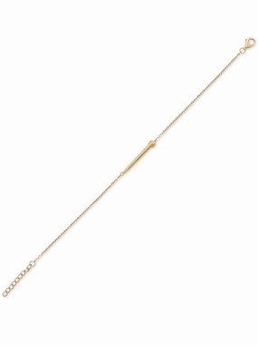 Finishing Nail Bracelet Gold-plated Silver Adjustable Length Satisfaction guaranteed