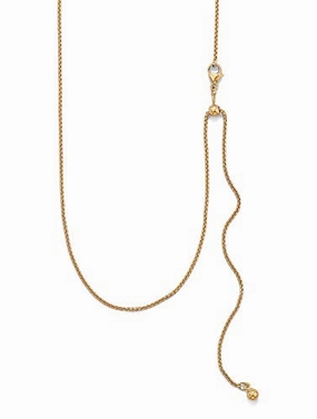 14k Gold-filled Rounded Box Chain Necklace Adjustable Length Winter Outfit Elegant adornment
