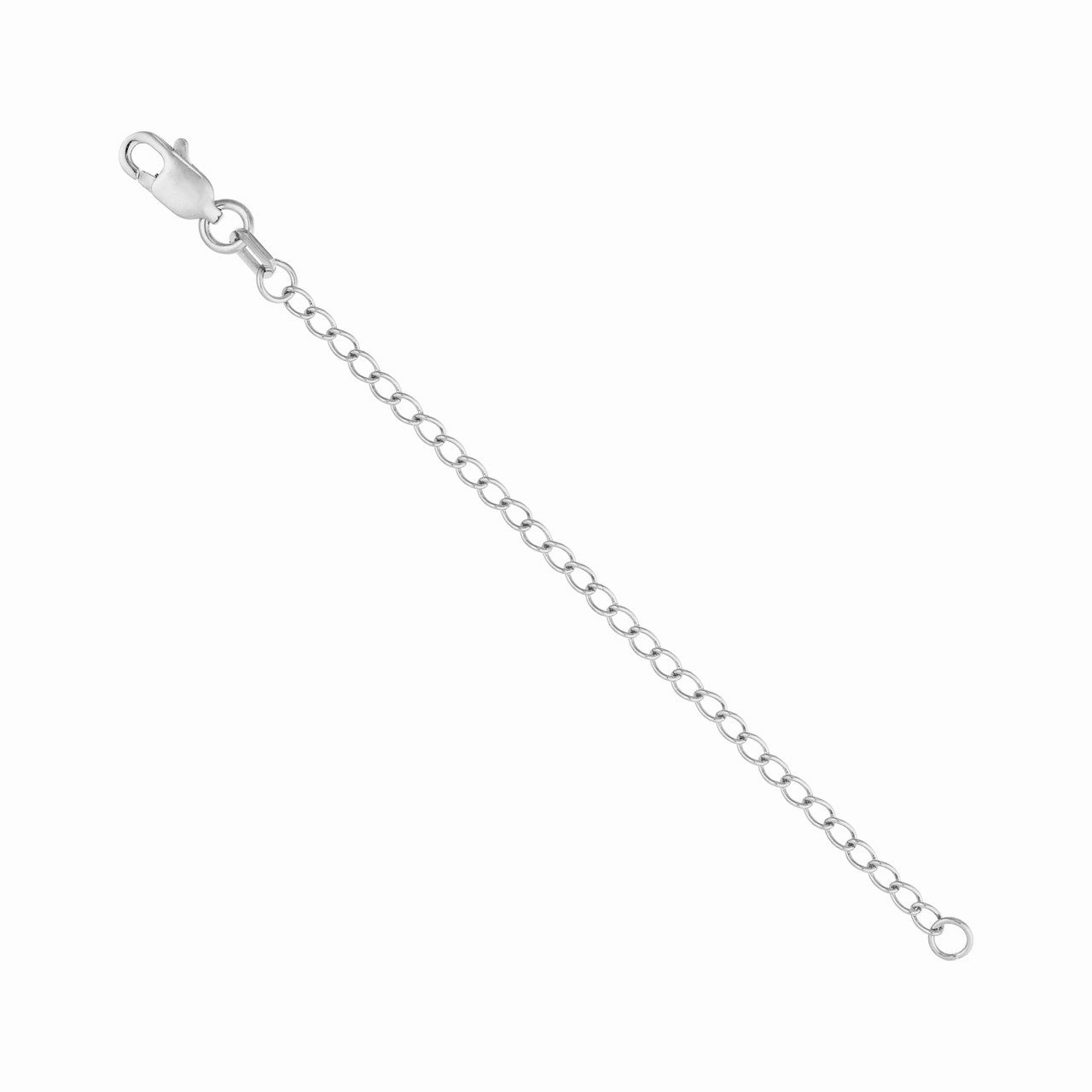14k Yellow, Rose, and White Gold Extender Chain for Necklaces or Bracelets 3-inch Weak Piece