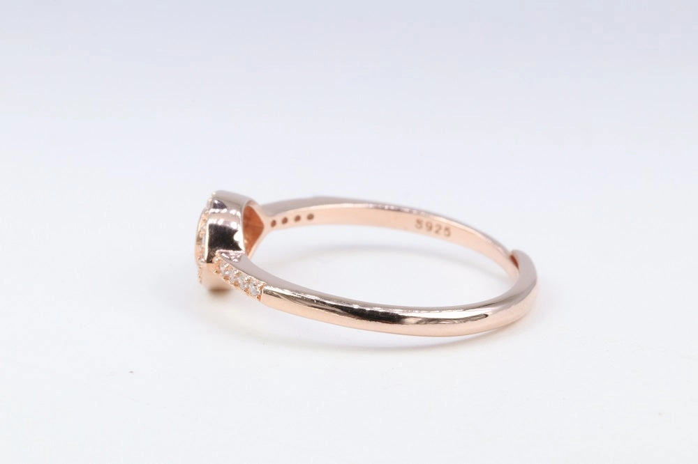 Evil Eye 0.5 Ct Round Cut Diamond Promise Ring Artisan Gift