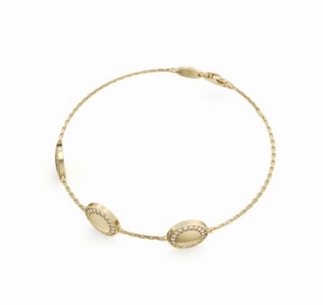 Noam Carver Aura Collection Cable Link Diamond Bracelet in 14K Yellow Gold (.38ctw) Exquisite Touch
