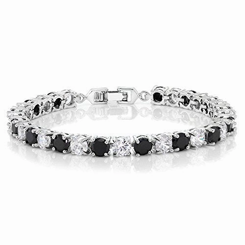 Elegant Balance Sparkling Round Cubic Zirconia Women's Tennis Bracelet