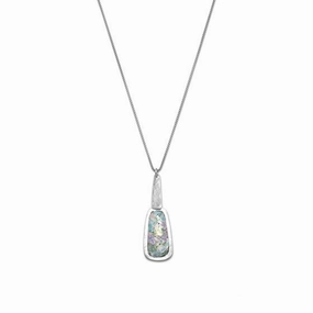Ancient Roman Glass Necklace Handmade in Israel Sterling Silver with Box Chain Special Moment Youth Energy